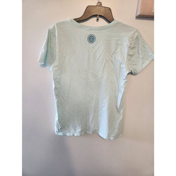 Life is Good Size M Women's Crusher Tee Shirt Happy Camper - Picture 3 of 3